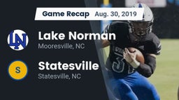 Recap: Lake Norman  vs. Statesville  2019