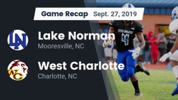 Recap: Lake Norman  vs. West Charlotte  2019