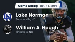 Recap: Lake Norman  vs. William A. Hough  2019