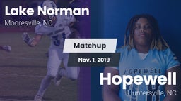 Matchup: Lake Norman vs. Hopewell  2019