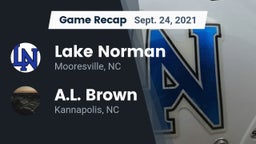 Recap: Lake Norman  vs. A.L. Brown  2021