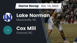 Recap: Lake Norman  vs. Cox Mill  2022