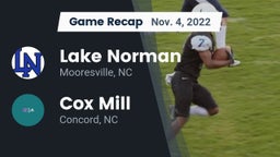 Recap: Lake Norman  vs. Cox Mill  2022