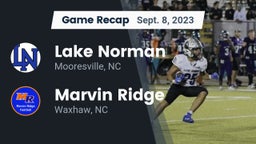 Recap: Lake Norman  vs. Marvin Ridge  2023