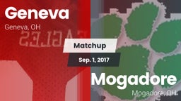 Matchup: Geneva vs. Mogadore  2017