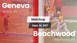 Matchup: Geneva vs. Beachwood  2017