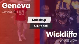 Matchup: Geneva vs. Wickliffe  2017