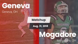 Matchup: Geneva vs. Mogadore  2018