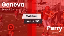 Matchup: Geneva vs. Perry  2018