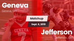 Matchup: Geneva vs. Jefferson  2019