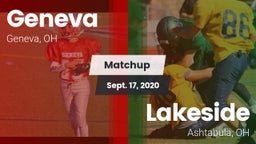 Matchup: Geneva vs. Lakeside  2020