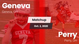 Matchup: Geneva vs. Perry  2020
