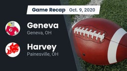 Recap: Geneva  vs. Harvey  2020