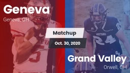 Matchup: Geneva vs. Grand Valley  2020