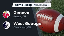 Recap: Geneva  vs. West Geauga  2021