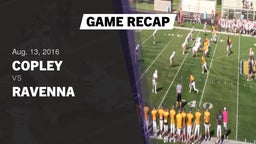 Recap: Copley  vs. Ravenna  2016