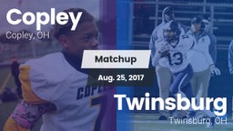 Matchup: Copley  vs. Twinsburg  2017
