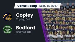 Recap: Copley  vs. Bedford  2017