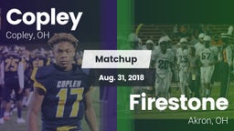 Matchup: Copley  vs. Firestone  2018
