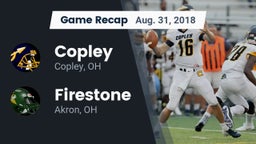 Recap: Copley  vs. Firestone  2018