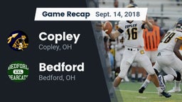 Recap: Copley  vs. Bedford  2018