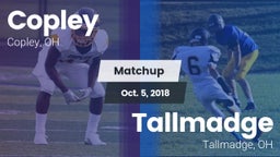 Matchup: Copley  vs. Tallmadge  2018