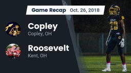 Recap: Copley  vs. Roosevelt  2018