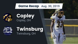 Recap: Copley  vs. Twinsburg  2019