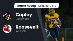 Recap: Copley  vs. Roosevelt  2019