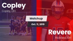 Matchup: Copley  vs. Revere  2019