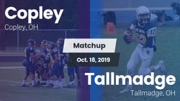 Matchup: Copley  vs. Tallmadge  2019