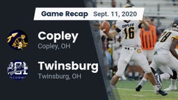 Recap: Copley  vs. Twinsburg  2020