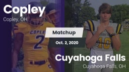Matchup: Copley  vs. Cuyahoga Falls  2020