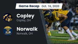 Recap: Copley  vs. Norwalk  2020