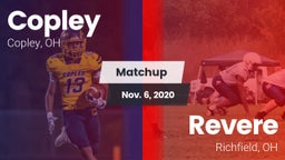 Matchup: Copley  vs. Revere  2020