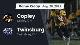 Recap: Copley  vs. Twinsburg  2021
