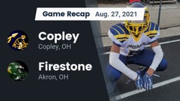 Recap: Copley  vs. Firestone  2021
