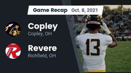 Recap: Copley  vs. Revere  2021