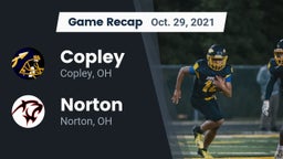 Recap: Copley  vs. Norton  2021
