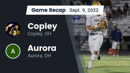 Recap: Copley  vs. Aurora  2022