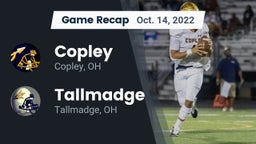 Recap: Copley  vs. Tallmadge  2022