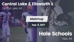 Matchup: Central Lake & vs. Hale Schools  2017
