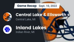 Recap: Central Lake & Ellsworth s vs. Inland Lakes  2022