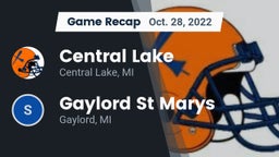 Recap: Central Lake  vs. Gaylord St Marys 2022