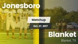 Matchup: Jonesboro vs. Blanket  2017