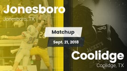 Matchup: Jonesboro vs. Coolidge  2018