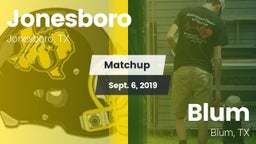 Matchup: Jonesboro vs. Blum  2019