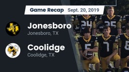 Recap: Jonesboro  vs. Coolidge  2019