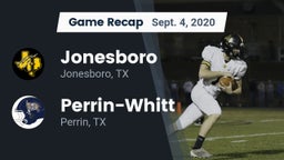 Recap: Jonesboro  vs. Perrin-Whitt  2020