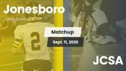 Matchup: Jonesboro vs. JCSA 2020